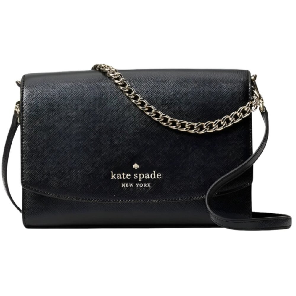 Authentic Kate Spade Black Carson Convertible Crossbody Bag